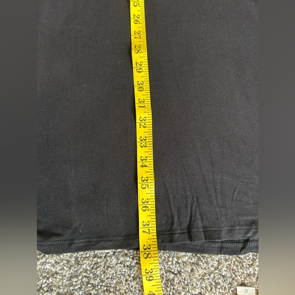 5/$25 Zenana Premium black boho draping loose fitting midi dress size medium - Picture 5 of 9